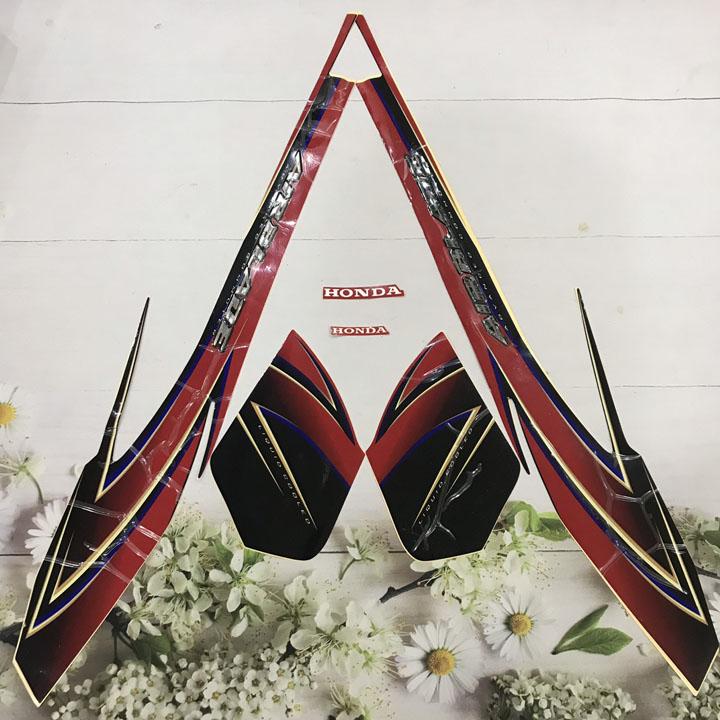 Tem 3 lớp Airblade đời 2008 - 2009 Việt Nam - màu Đỏ