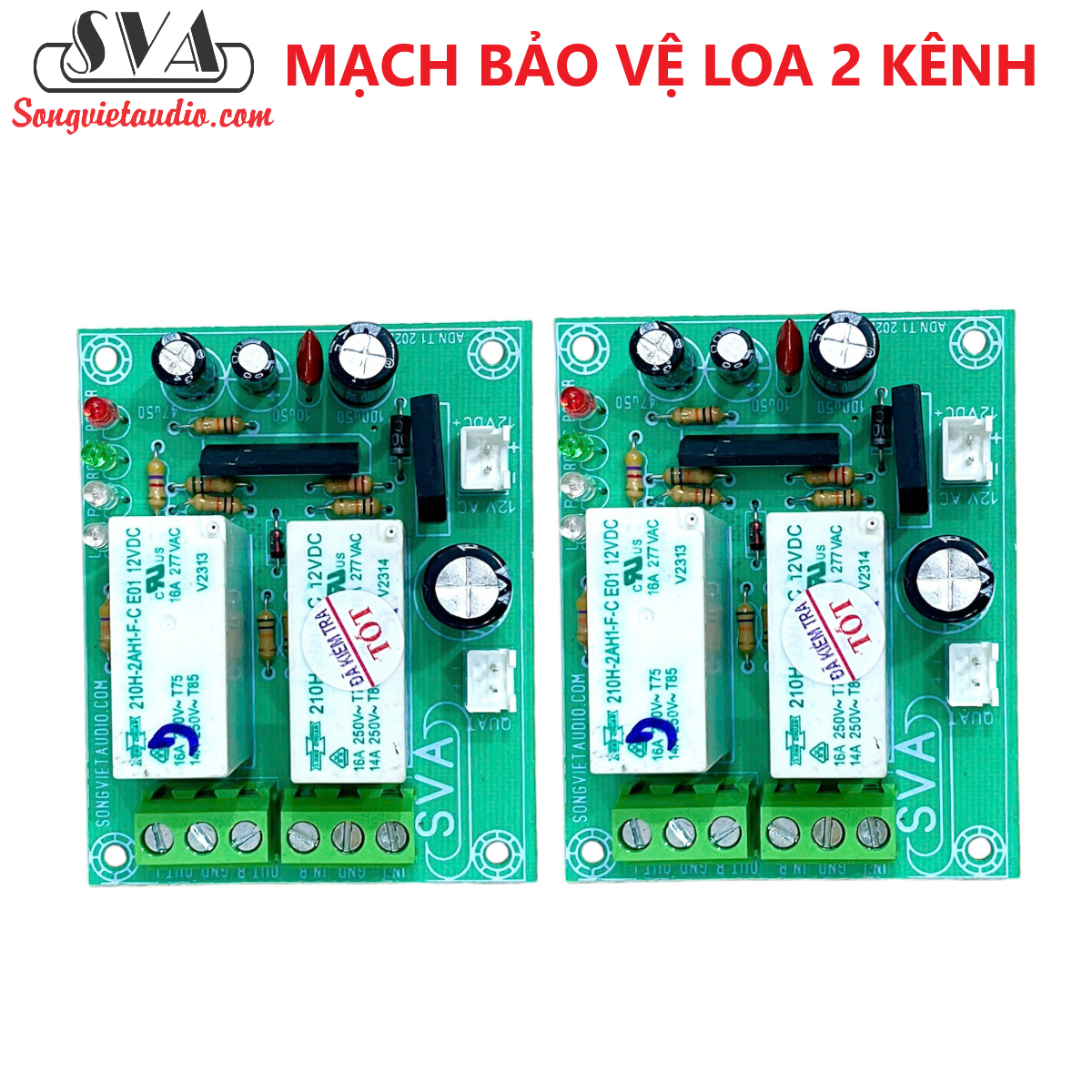 MẠCH BẢO VỆ LOA MẪU MỚI - 1 MẠCH