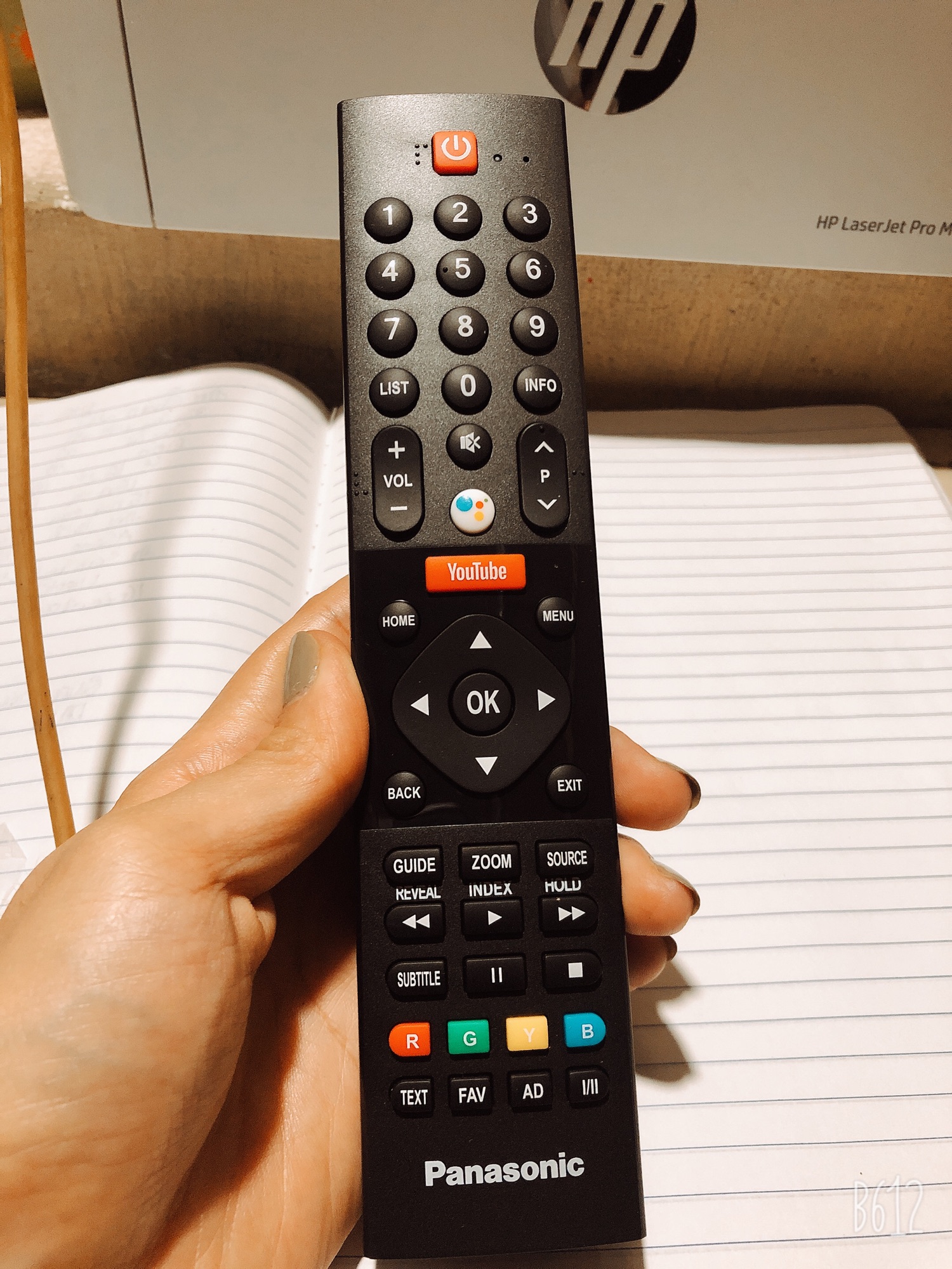 Điều khiển panasonic giọng nói yotobe