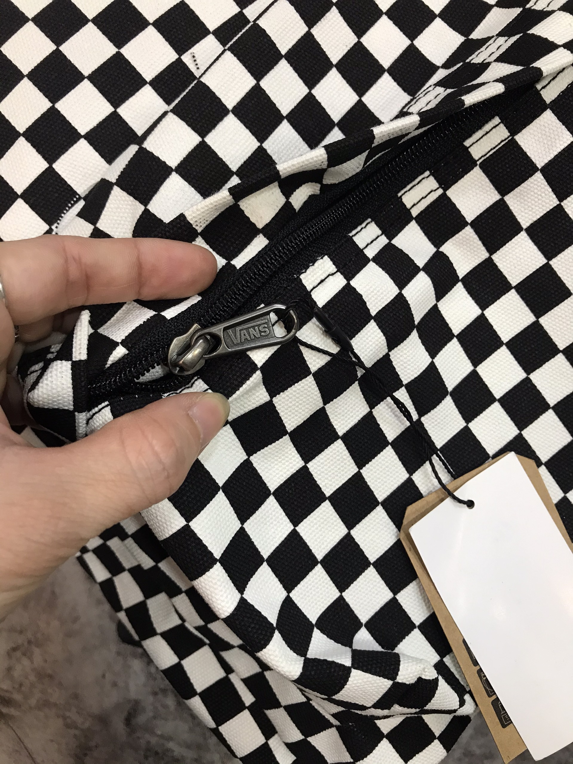 Balo Vans OLD SKOOL CHECKERBOARD BACKPACK