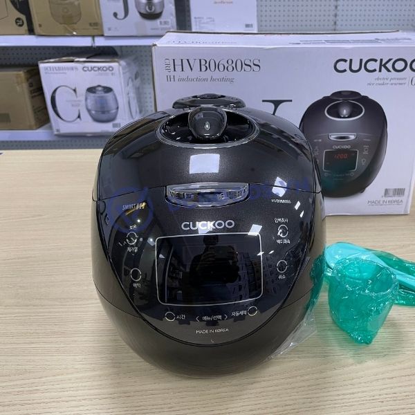 [Trả góp 0%]Nồi cơm cao tần Cuckoo CRP-HVB0680SS / HVB06BS 1L