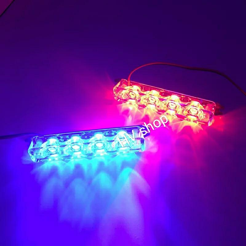 den led chop xe may Cặp đèn chớp xanh đỏ H2 ( giá 1 bộ )