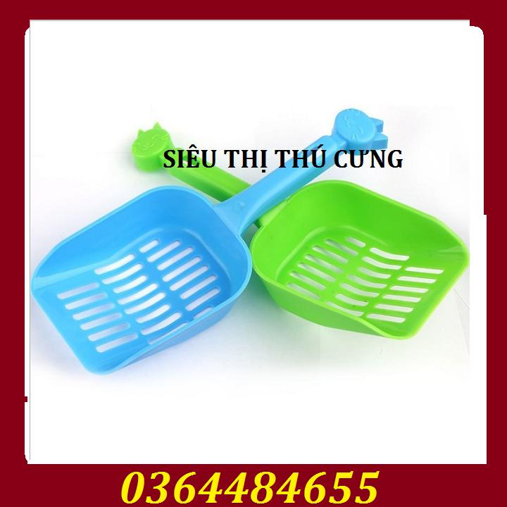 XẺNG XÚC CÁT-XẺNG VỆ SINH CHO CHÓ MÈO