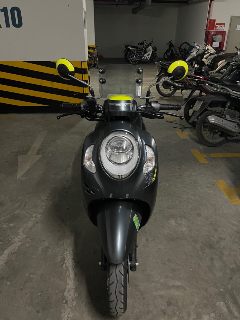 Kính chắn gió xe máy Honda Scoopy thời trang