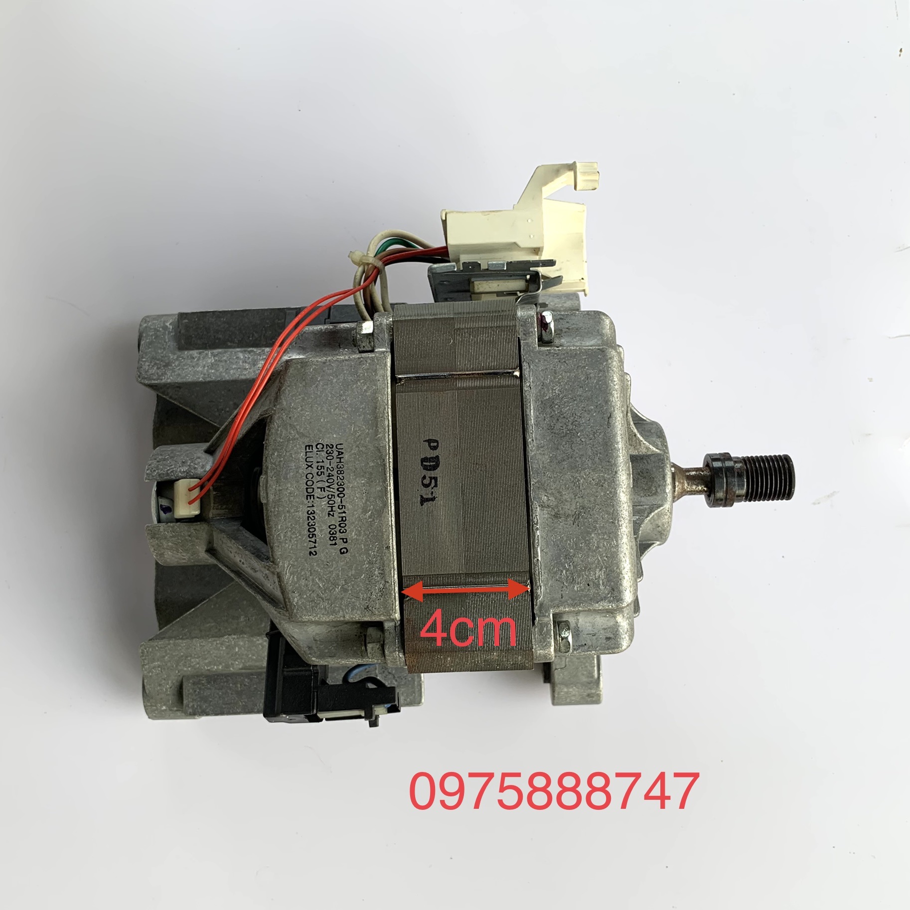 Moter máy giặt Electrolux EWF -85661 ( hãng tháo máy)
