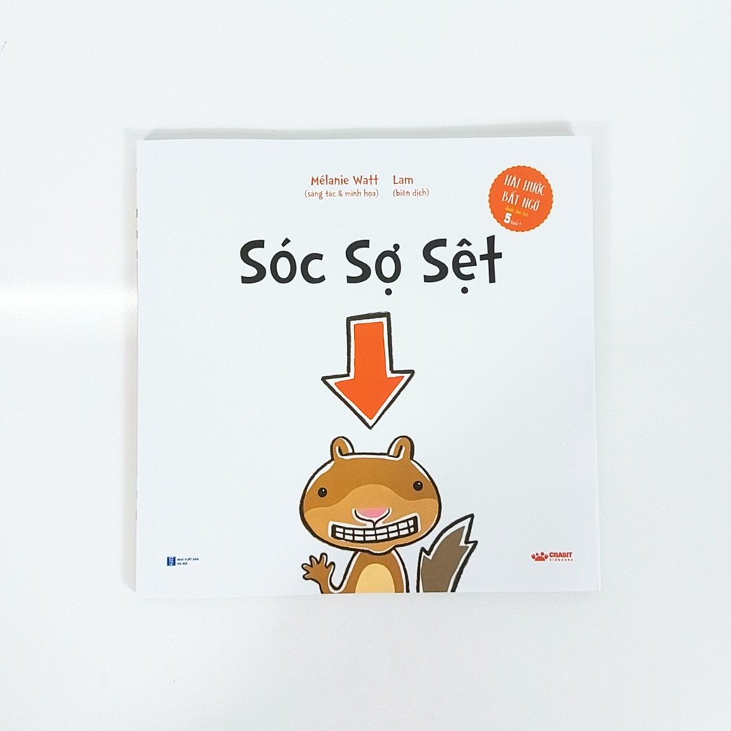 Sách - Sóc sợ sệt 4 cuốn (dành cho bé 5+)