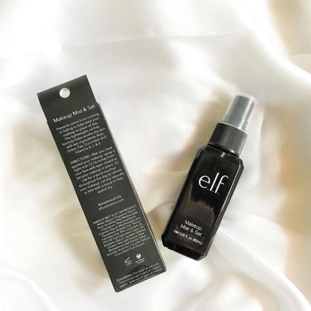 [HCM]Xịt Giữ Lớp Trang Điểm E.L.F Makeup Mist & Set 60ml (Bill Mỹ)