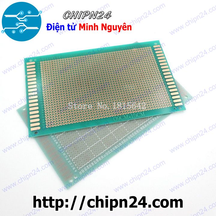 Testboard 1 mặt Thủy tinh 9x15cm