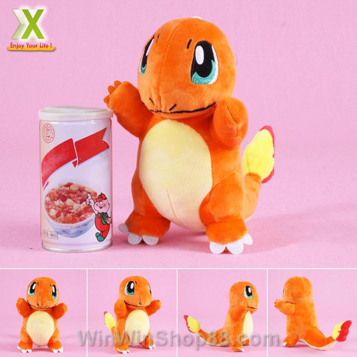 Gấu bông Charmander - Khủng Long Lửa 12cm cute đáng yêu TNB216