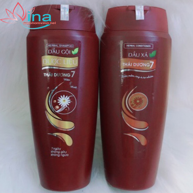 Combo dầu gội xả thảo dược thái dương 7 - 200mlx2