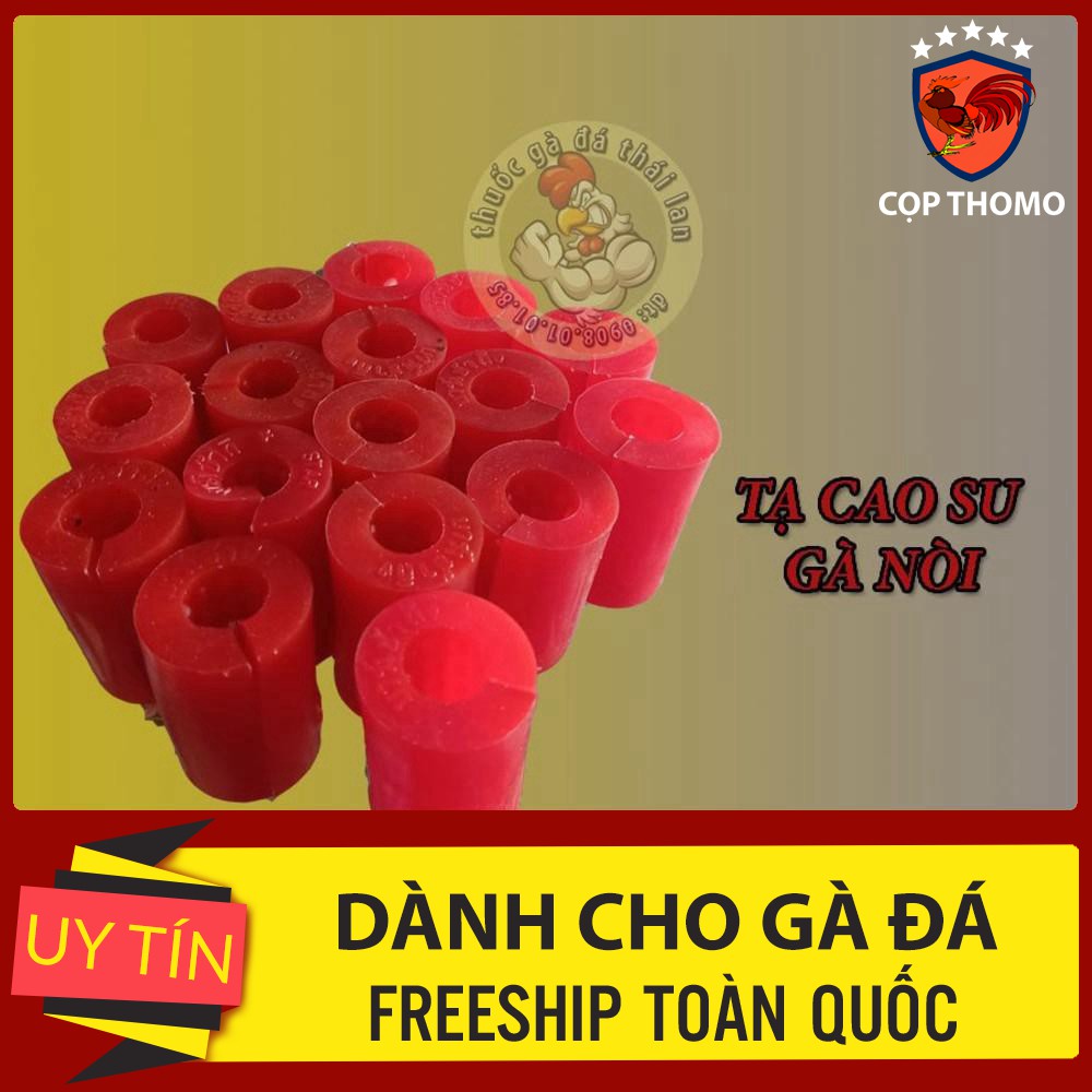 1 đôi tạ đeo chân cho gà chọi .