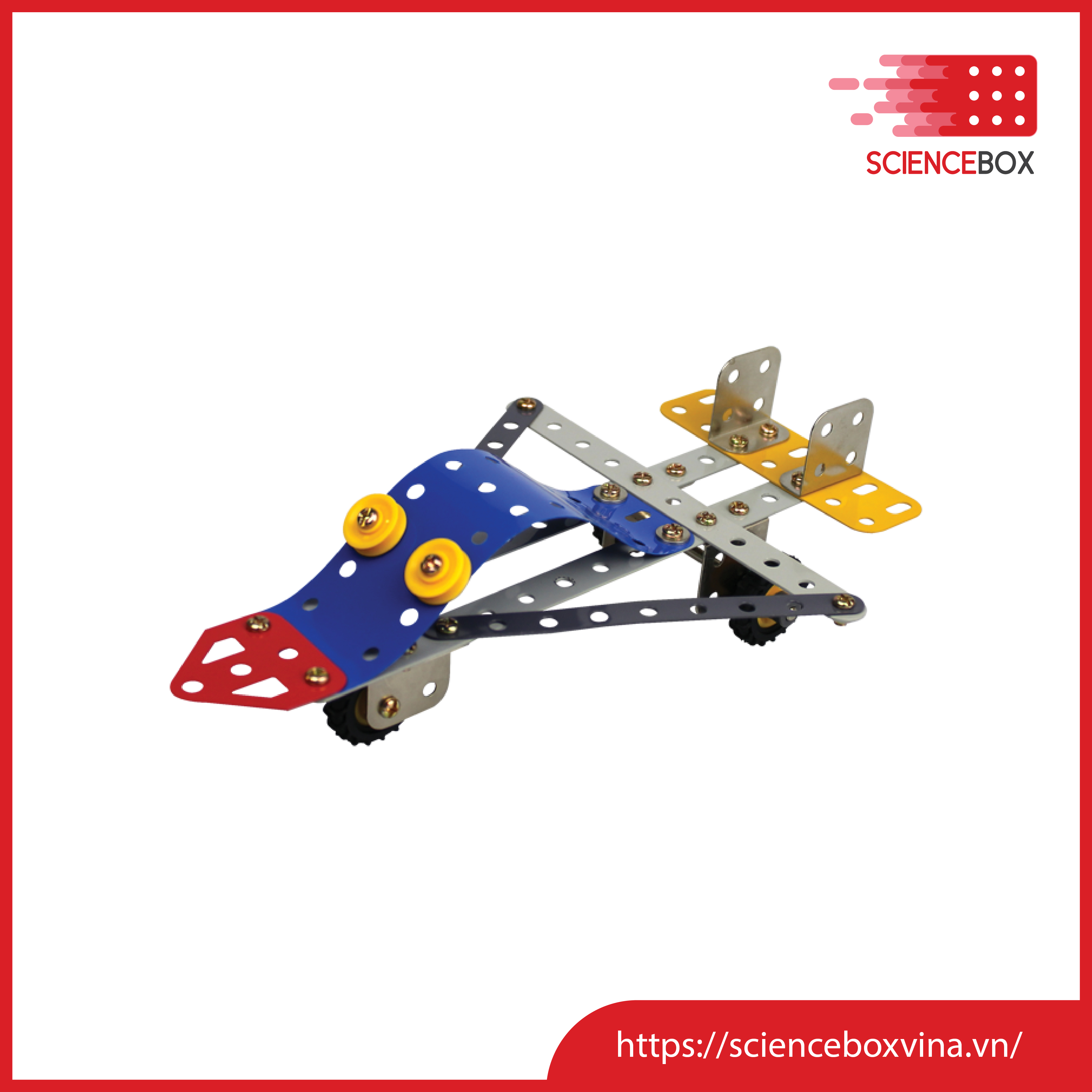 Đồ Chơi Lắp Ráp Kỹ Thuật Cơ Bản - SCIENCEBOX Basic - Nhập khẩu HÀN QUỐC