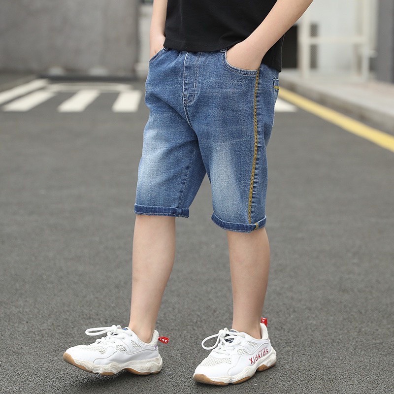 Quần bò lửng cho bé trai size đại từ 15-42kg