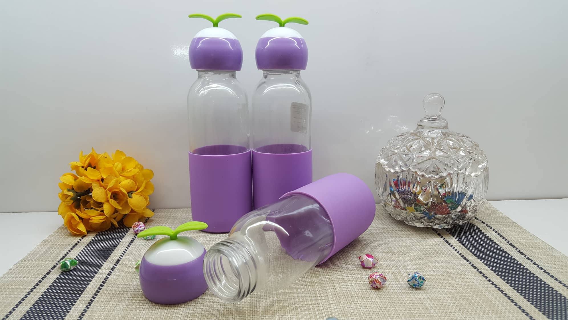 BÌNH THỦY TINH 300ML NẮP TÁO