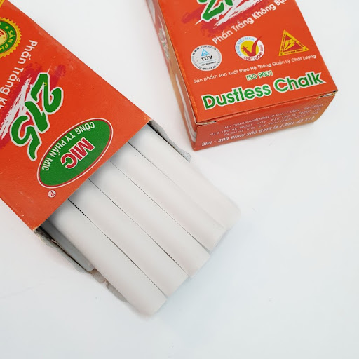 Combo 2 hộp Phấn mic (trắng + màu)