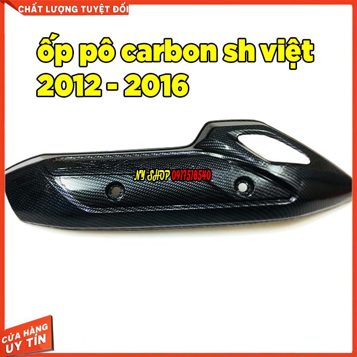 BỘ CARBON HONDA SH 2012 - 2016 LOẠI 1 ( 7 MÓN)