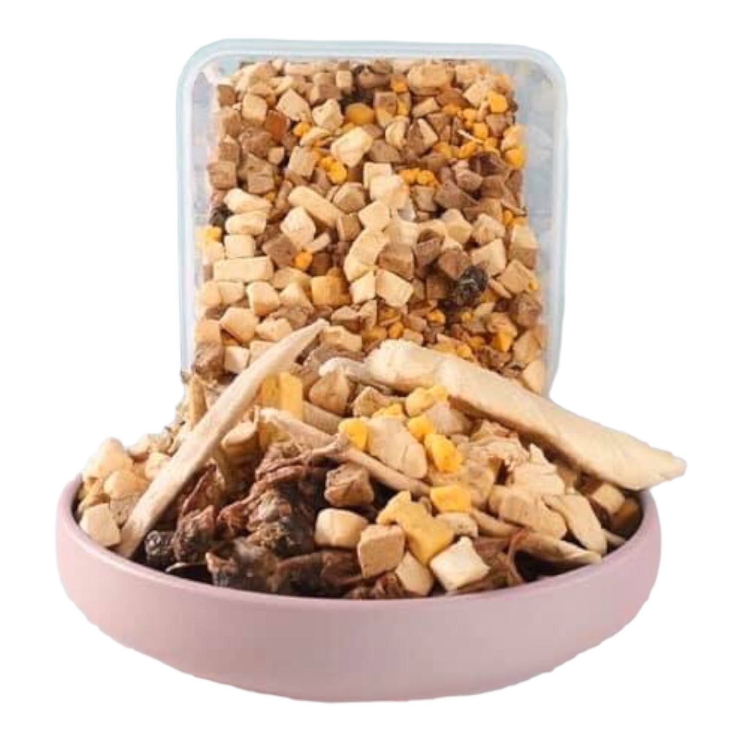 Thịt sấy khô cho mèo và cún - thịt ức gà, sấy đông khô dinh dưỡng, snack,bánh thưởng - kún miu pet shop