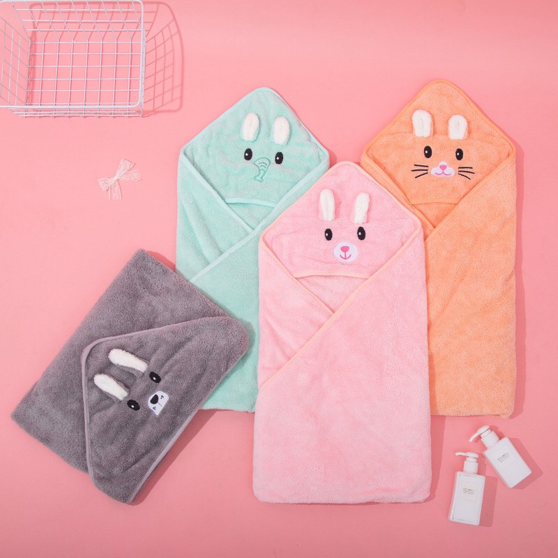 Chăn ủ lông tuyết hàng dày dặn cho bé sơ sinh cao cấp xuất Nhật  kích thước 1mx1m