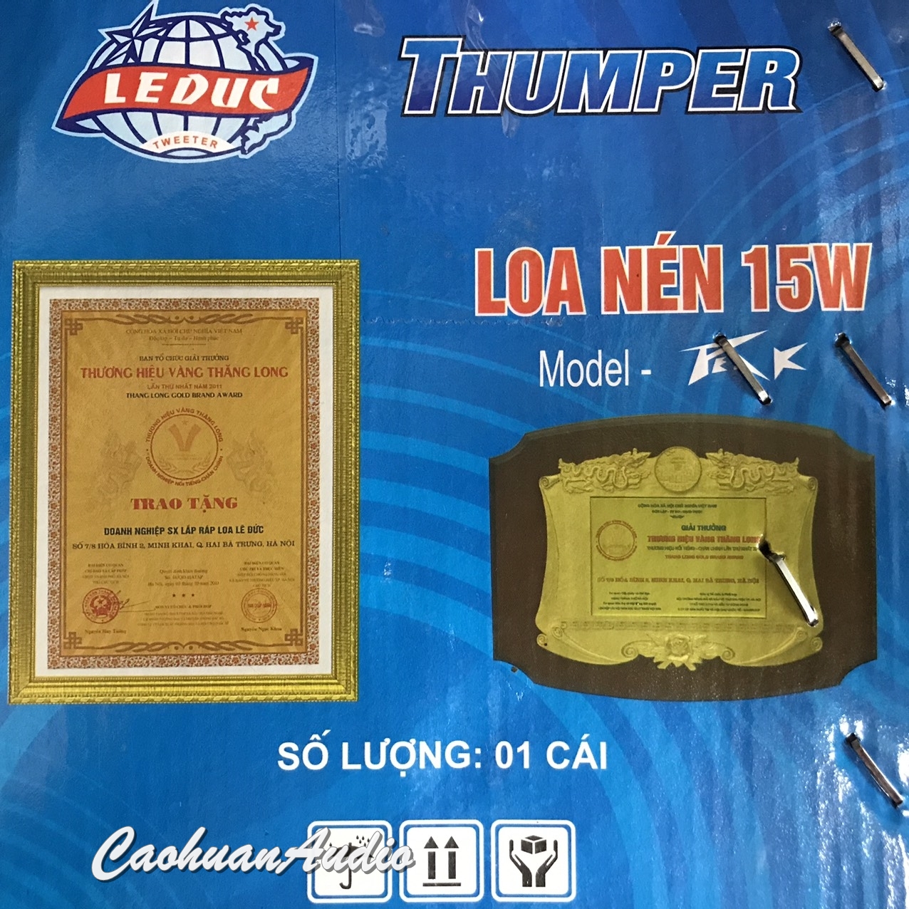 LOA NÉN LIỀN AMPLI - 15W - BLUETOOTH