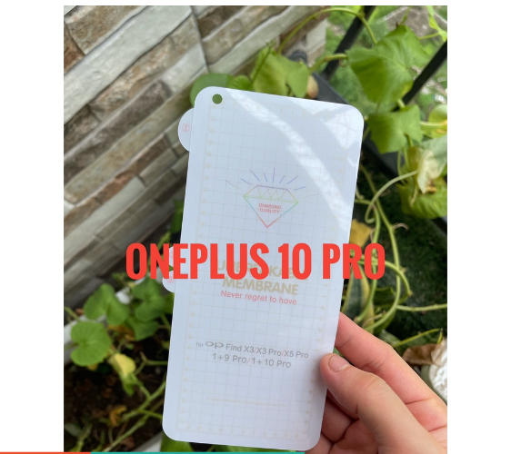 Miếng dán dẻo PPF mặt trước cho Oneplus 10 Pro chống trầy xước tặng gạt dán