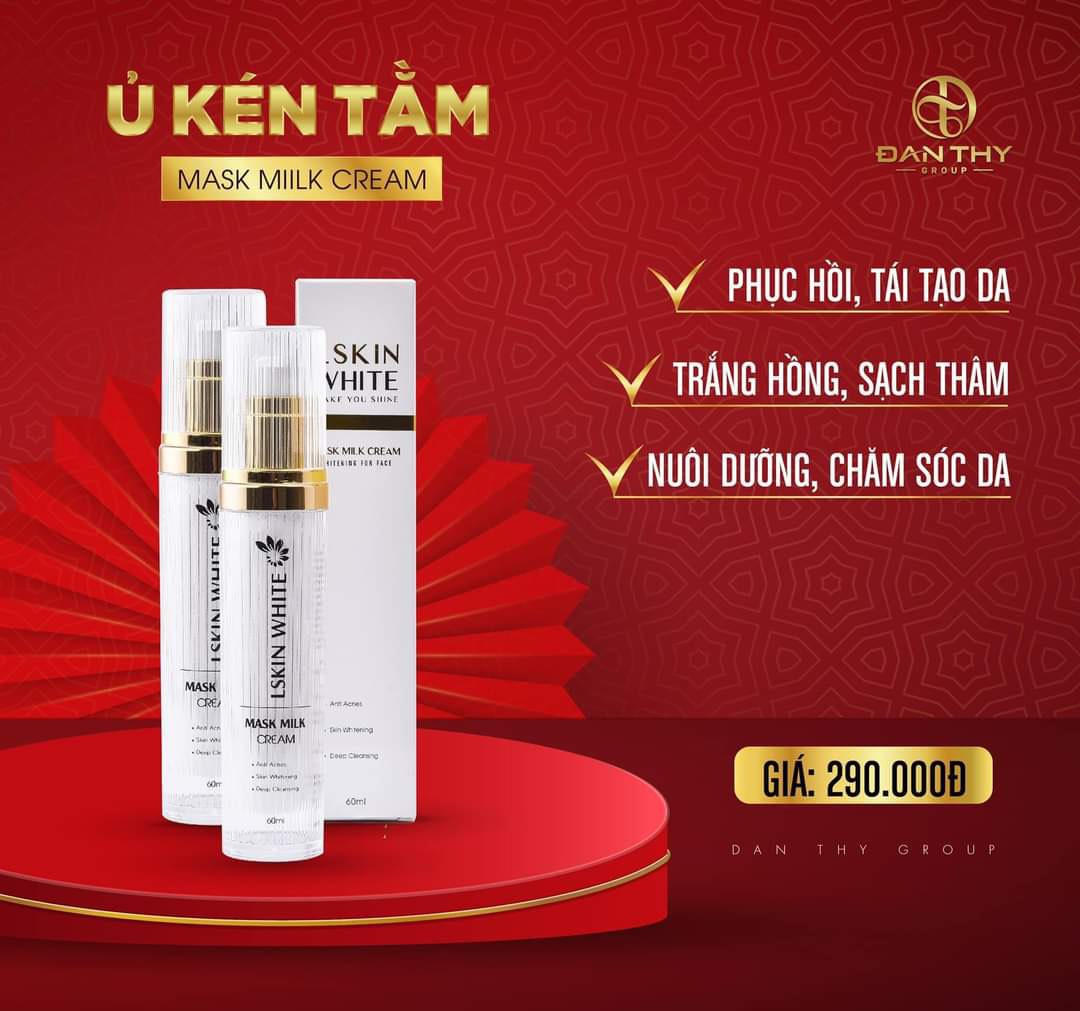 Ủ trắng kén tằm Lskin White Đan Thy
