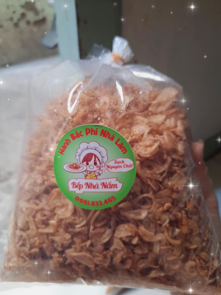 Hành Bắc Phi Khô - Giòn Thơm - Sạch - Không Bột - 300g"