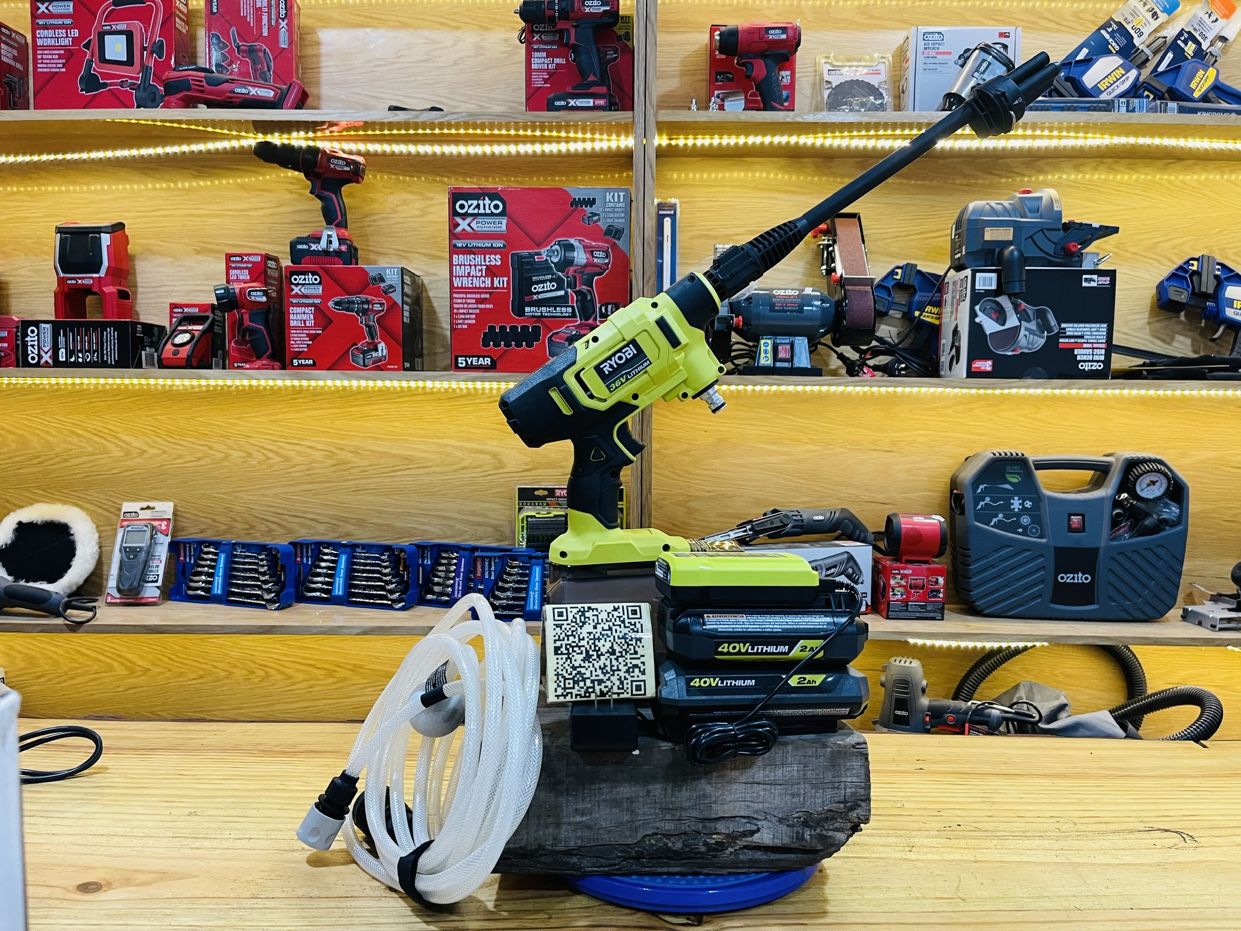 MÁY RỬA XE PIN 40V RYOBI MỚI 99% NHẬP KHẨU MỸ