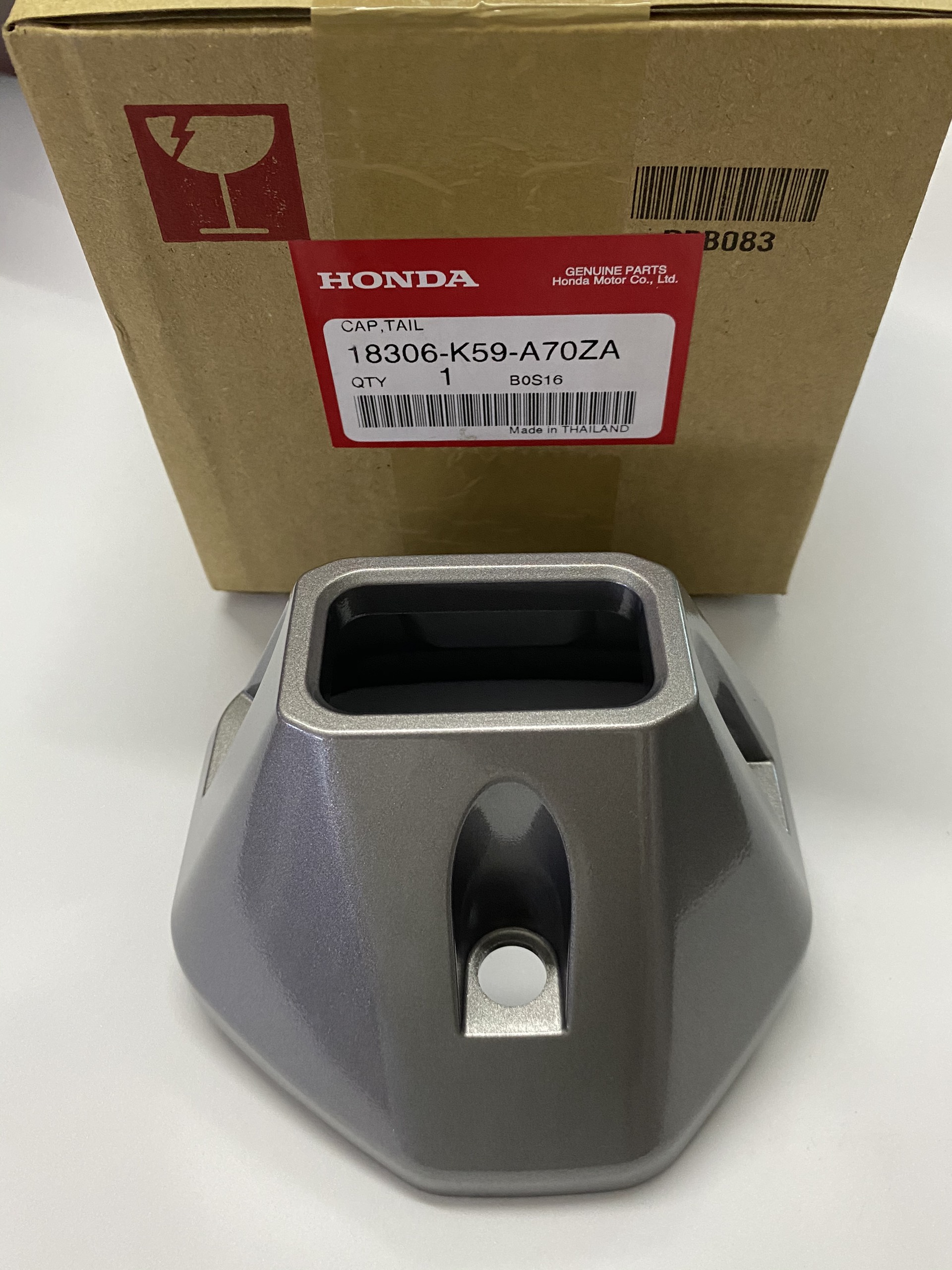 [HCM]Chụp đuôi pô Vario Click 2018-2020 hàng nhập khẩu Honda Thái Lan