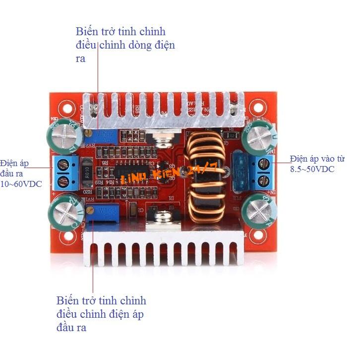 MẠCH BOOST TĂNG ÁP DC-DC 15A 10-60V 400W