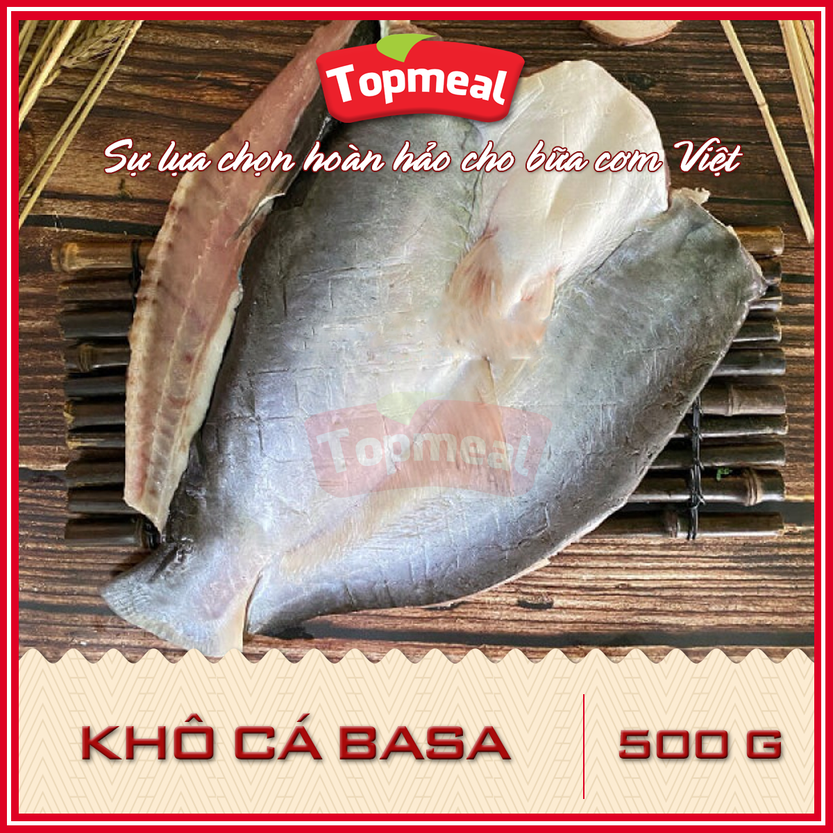 HCM - Khô cá basa (500 g) - [Giao nhanh TPHCM]