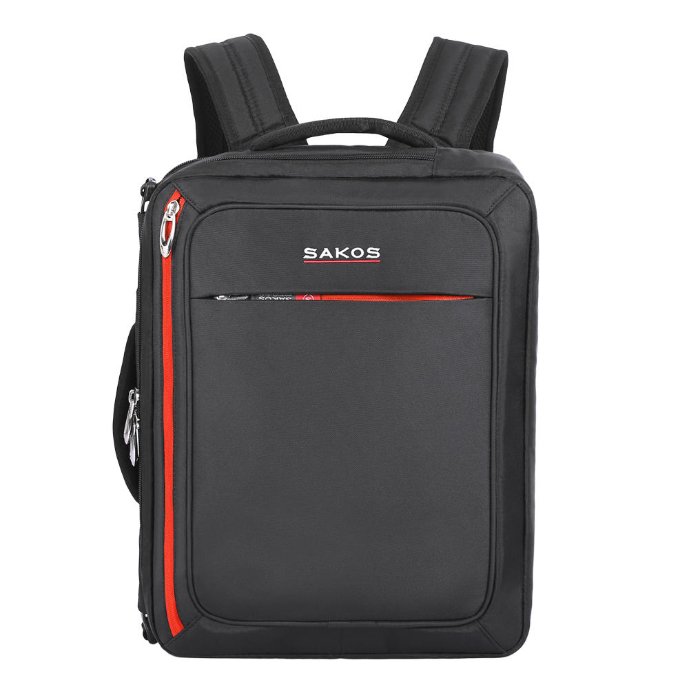 Cặp Đa Năng SAKOS FLASH 20 - Ngăn Laptop 15.6 inch, Chất liệu trượt nước, Chống thấm, Tùy biến linh hoạt.