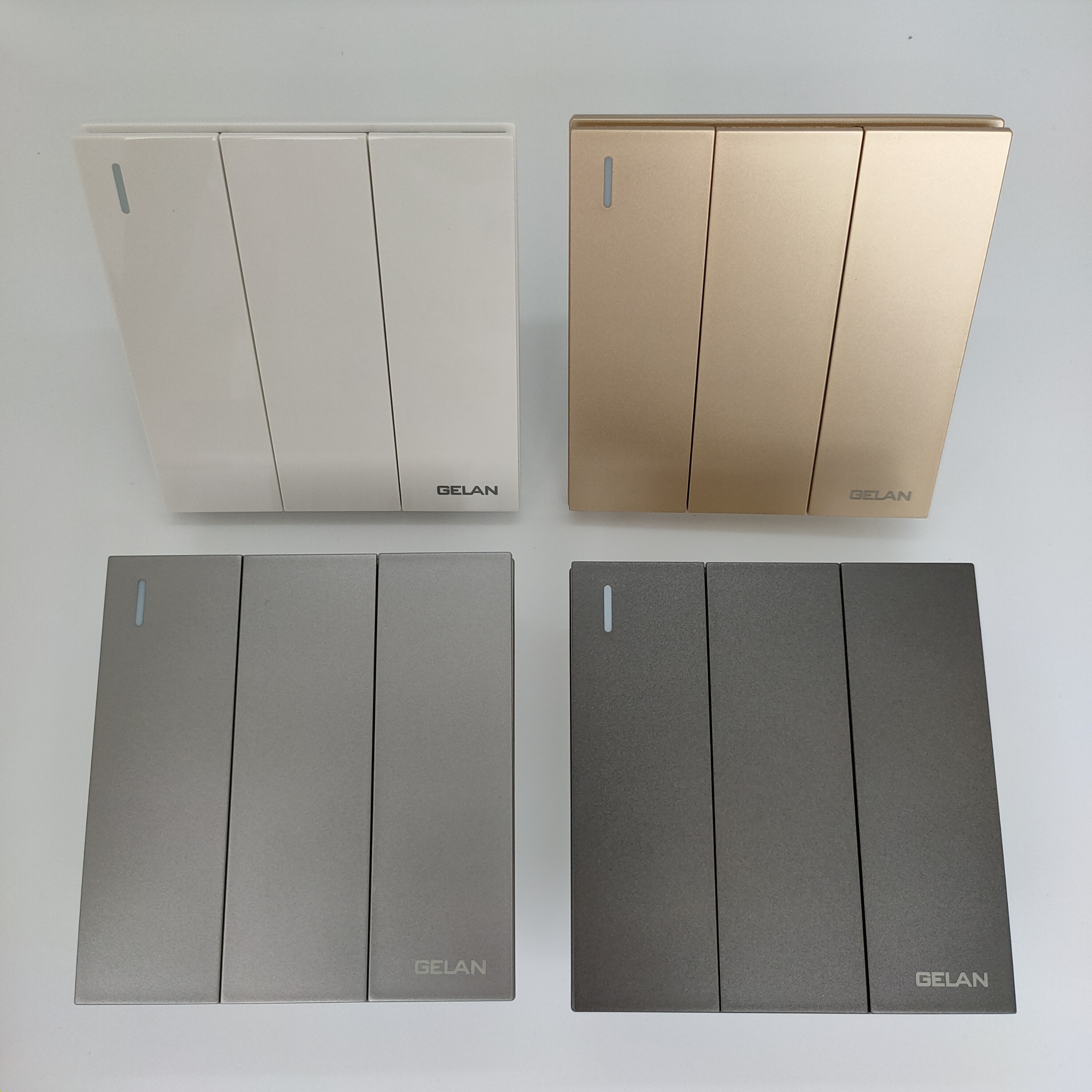 Bộ công tắc ba 1 chiều/ 2 chiều 16AX Gelan