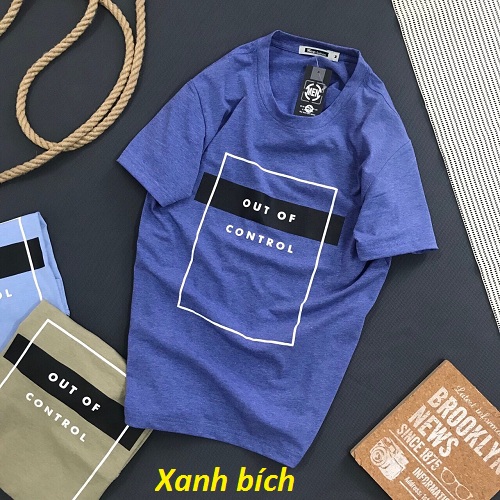 ÁO THUN NAM CỔ TRÒN COTTON MỀM