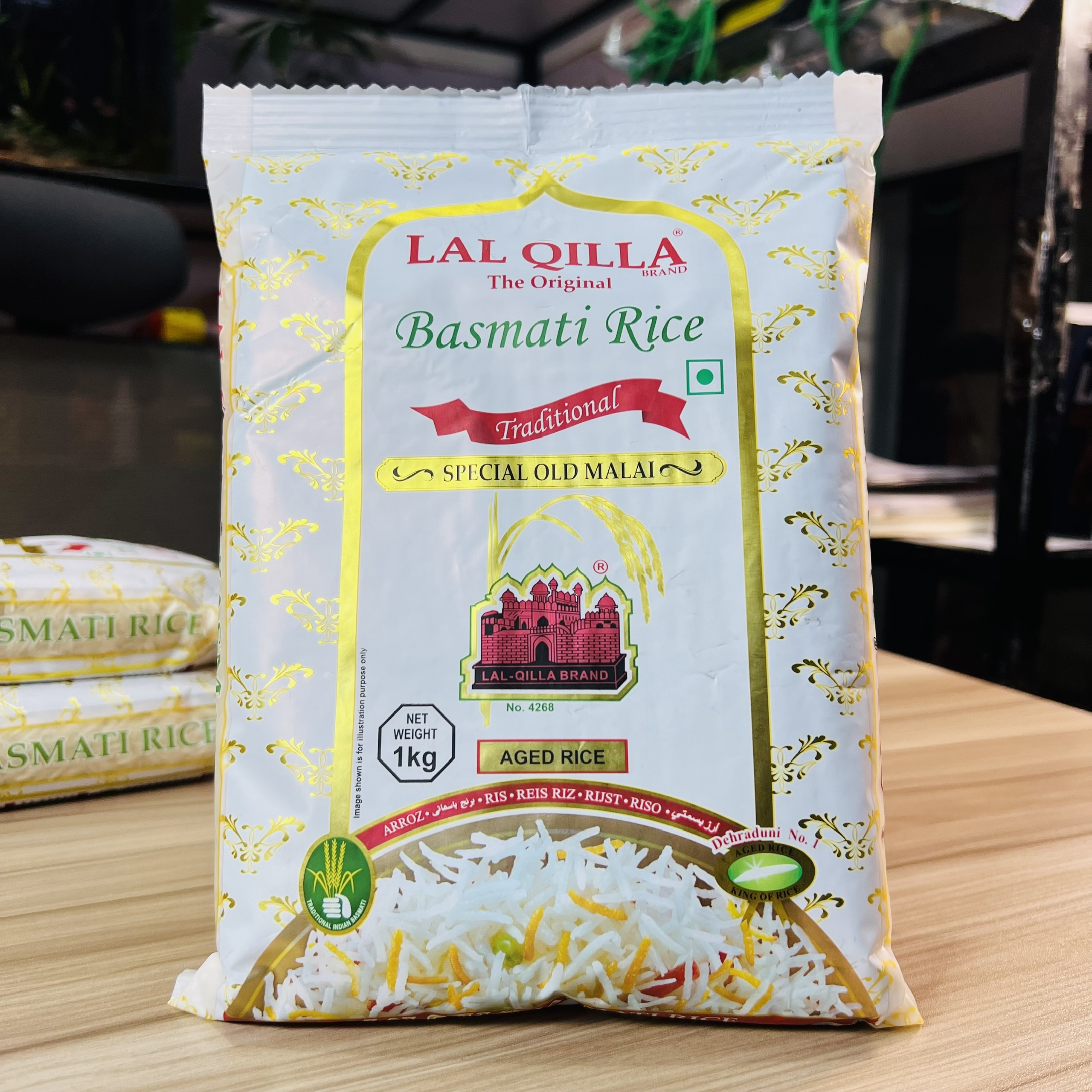 Gạo Ấn Độ LAL QUILLA Basmati Rice 1kg