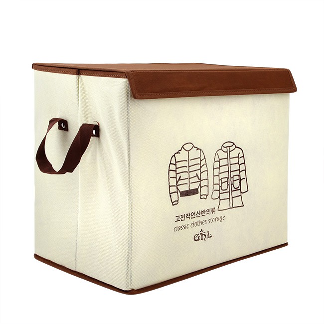 Hộp vải đựng đồ size 40cm xếp gọn tiện dụng, hộp vải Oxford, thùng vải nắp rời, hộp chứa đồ, tủ vải chứa đồ, giỏ đựng đồ sắp xếp không gian