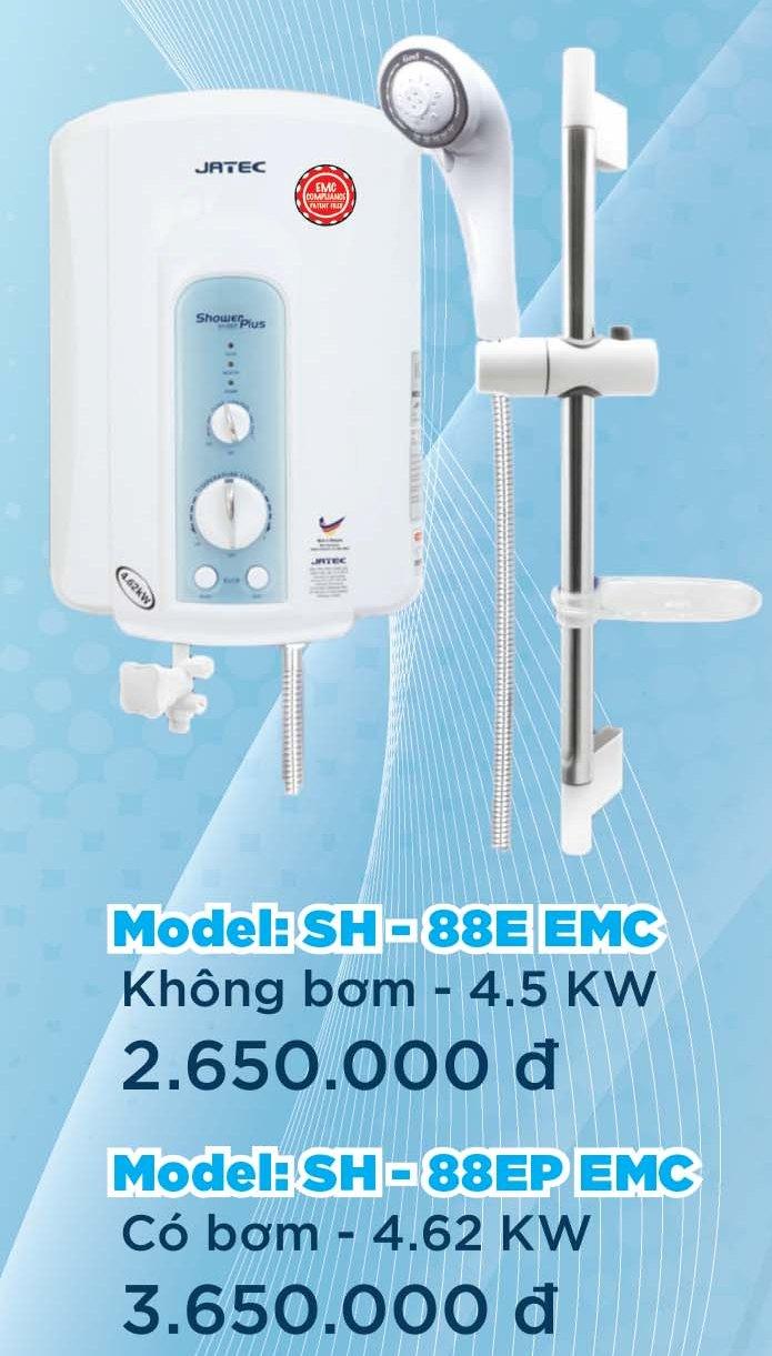 Máy nước nóng Jatec SH-88E