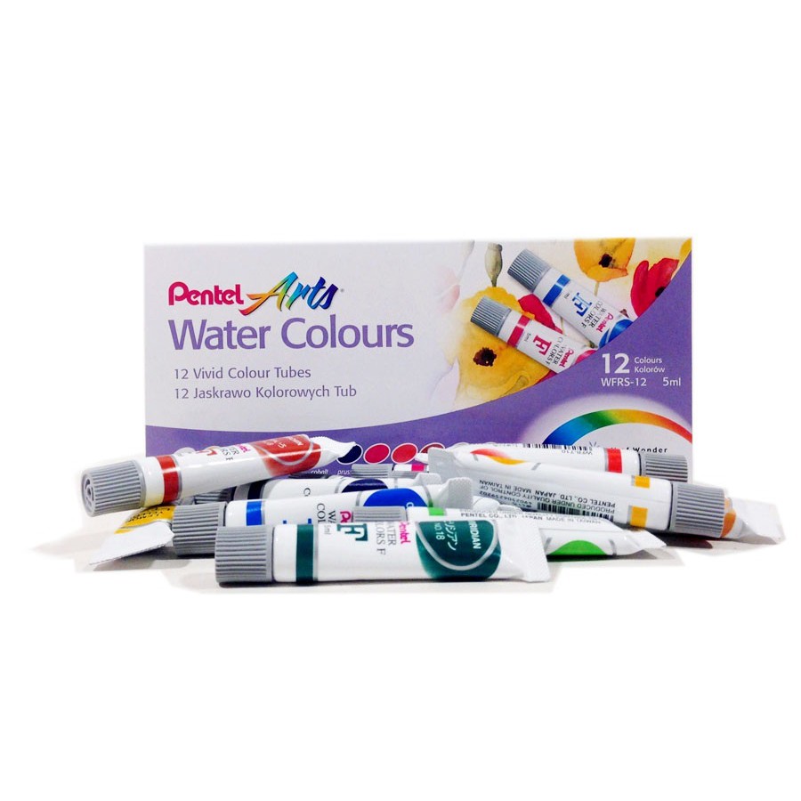 Màu nước Pentel dạng tuýp 5ml