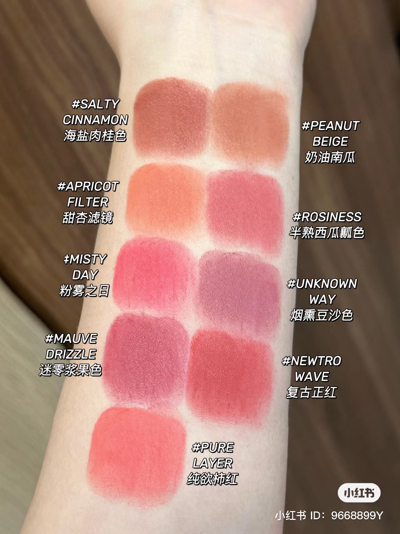 3CE Blur Matte Lipstick 4g mịn nhẹ