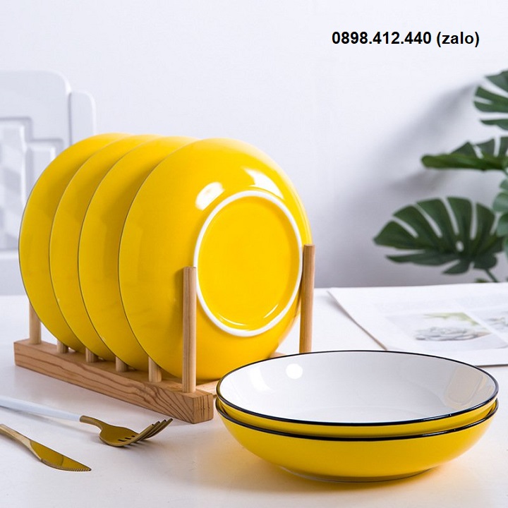 combo chén tô dĩa sứ - chén tô dĩa sứ