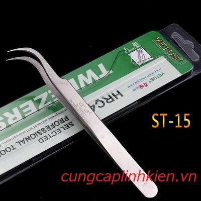 Nhíp gắp linh kiện VETUS TS-15 (nhíp cong)