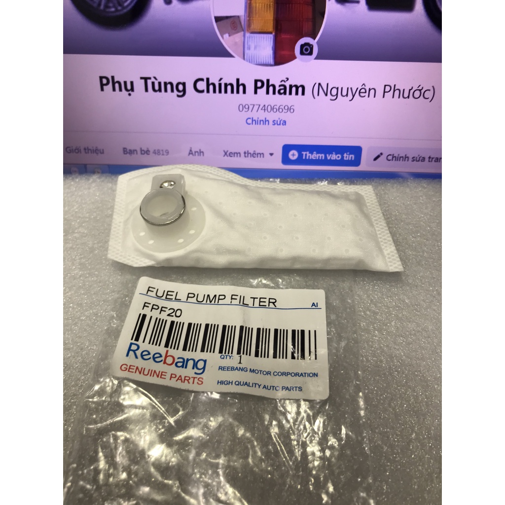 Lưới lọc xăng thô deawoo lacetti ex, gentra, aveo, vivant, magnus, nubira, lanos...