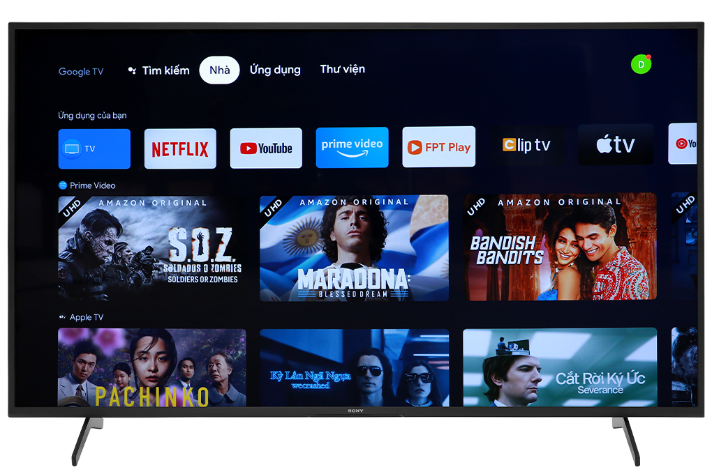 Google Tivi Sony 4K 65 inch KD-65X77L