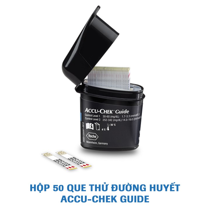50 Que thử đường huyết ACCU CHECK GUIDE,