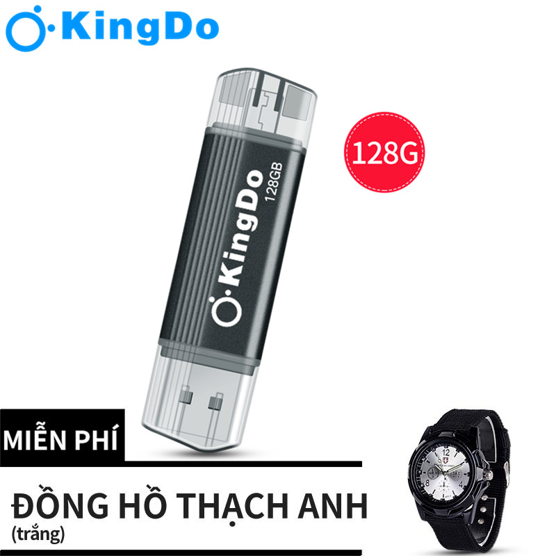 Huyndai usb flash disk 128gb otg metal usb2.0 + type c pendrive memory stick