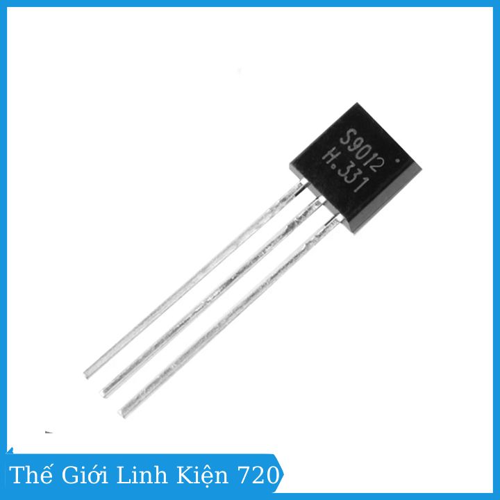 Transistor S9012 TO-92 TRANS PNP điện áp 40V 0.5A