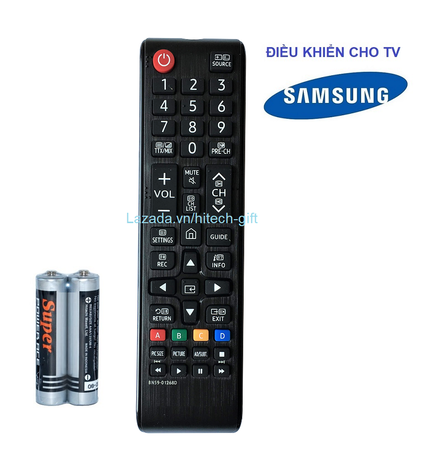 Remote Điều Khiển Tivi SAMSUNG LED Internet Smart TV BN59-01268D BN59-01303A Kèm Pin