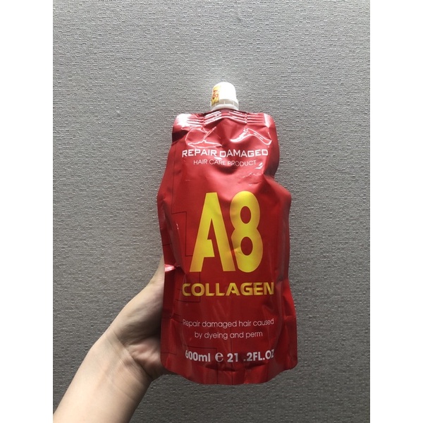HẤP PHỤC HỒI TÓC COLLAGEN A8 - 600ML