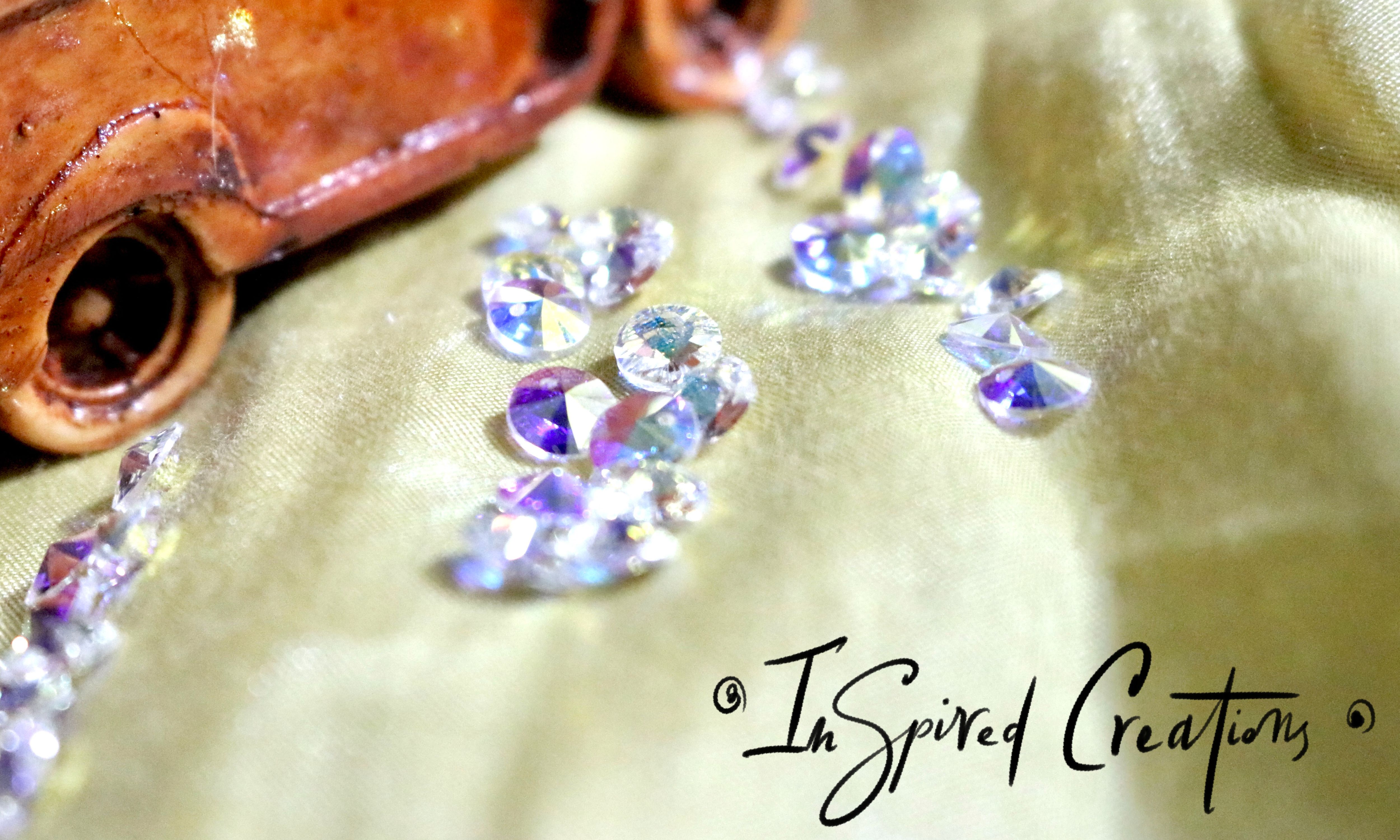 Pha lê Swarovski hạt dĩa 6mm (Combo 10/20/30/50 viên)