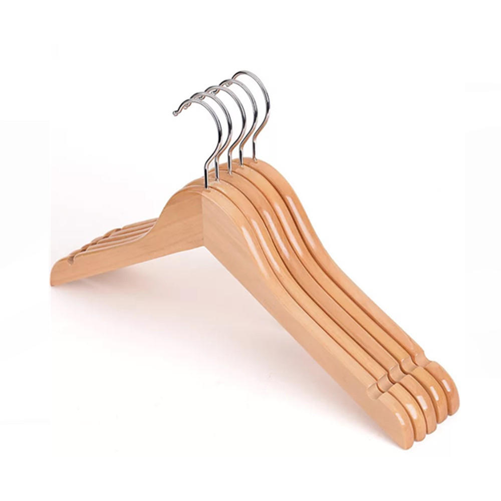 Móc Gỗ KTN Treo Quần Áo 44,5cm ( Bộ 10 móc )