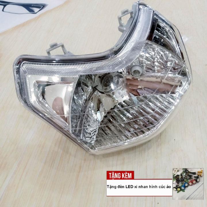 [TẶNG ĐÈN XI NHAN CÚC ÁO LÀM QUÀ] Đầu đèn pha xe SCR full bộ G420